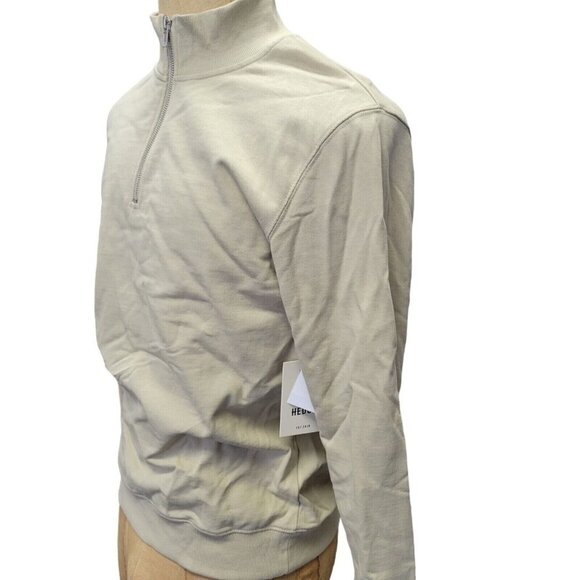 Hedge Conscious Cotton Henley Sweatshirt Men's.  Size Small.  New With T… - Picture 5 of 9